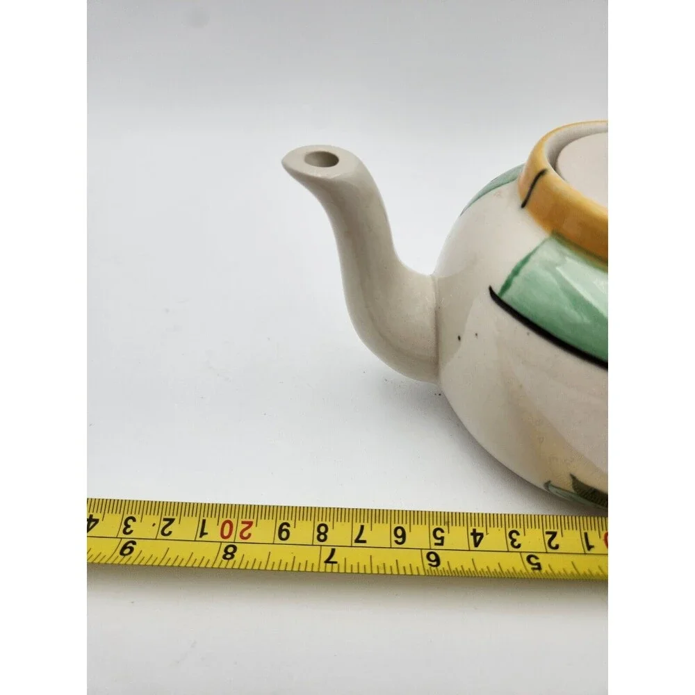 Vintage Decorative Porcelain Teapot Hand Painted Housewares‎ International